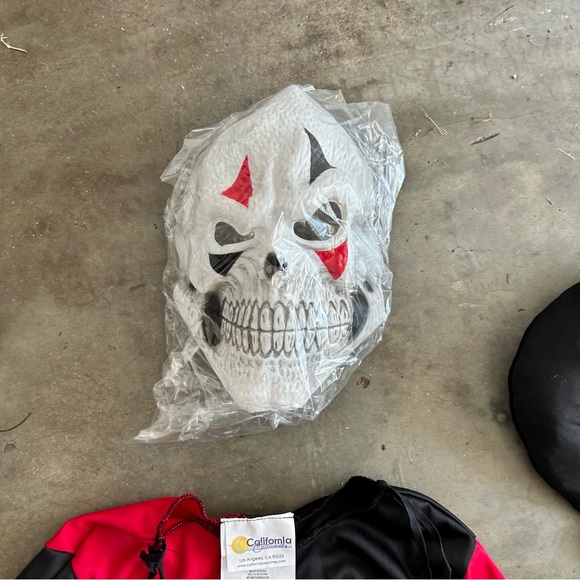 Halloween Costume Scary Evil Jester | Boys size Large 10-12 | New in package - Picture 6 of 9